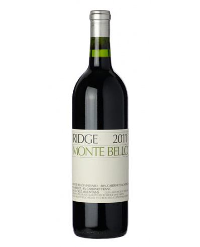 Ridge Vineyards Monte Bello 2011 750ml