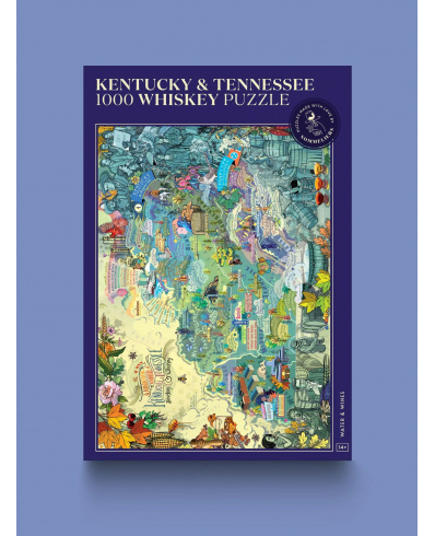 Whiskey Puzzle Kentucky & Tennessee