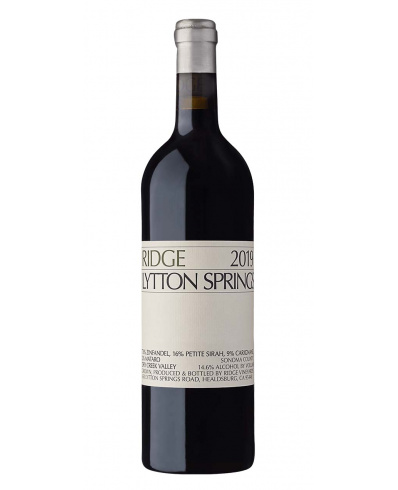 Ridge Vineyards Lytton Springs 2019