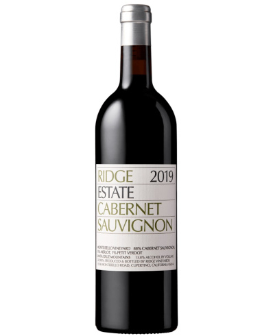 Ridge Vineyards Estate Cabernet Sauvignon 2019 750ml