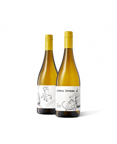 Slo Down Wines Broken Dreams Chardonnay 2019 750ml